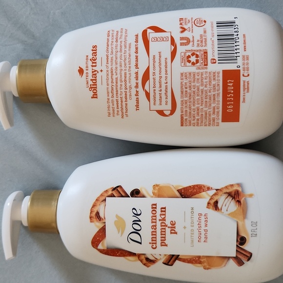 Dove Other - 1 Bottle Of Dove Cinnamon Pumpkin Pie Hand Wash- Limited Edition Scent!